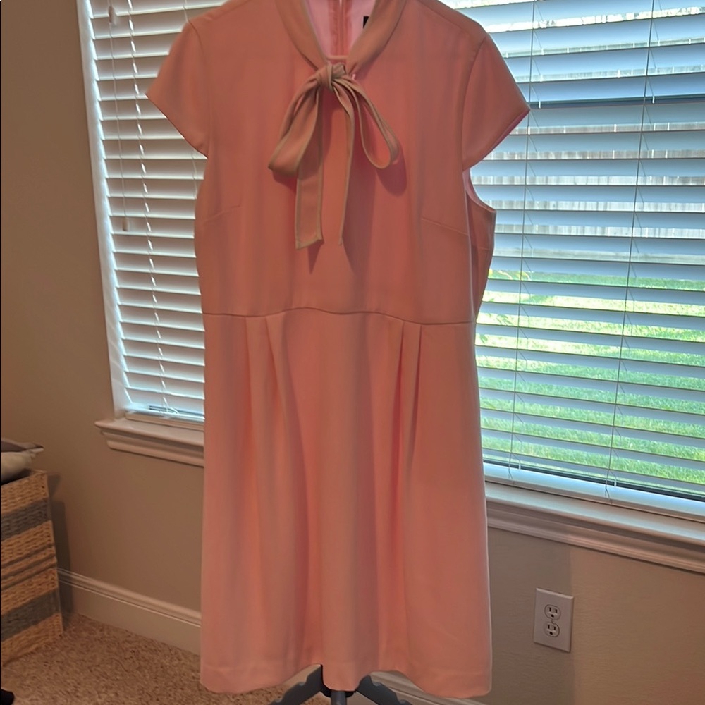 J. Crew Pink Bow-Tie Dress - Picture 3 of 15